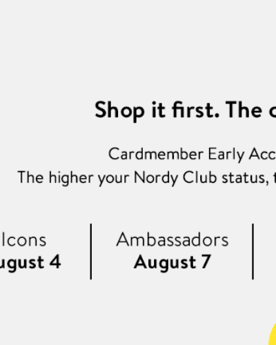 Nordstrom Anniversary Sale Early Access